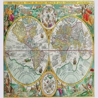 Világ Térkép Petrus Plancius