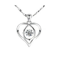 Botrong Nyakláncok ajándékok nőknek luxus csillogás intelligens szerelem nyaklánc Sport nyaklánc Valentin-napi ajándék