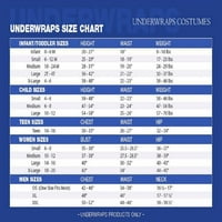 Underwraps Zsiráf Kisgyermek Közepes 12-18