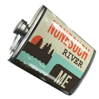 Flask USA folyók Nonesuch folyó-Maine
