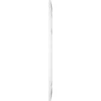 Ekena Millwork 15 W 65 H True Fit PVC San Juan Capistrano Mission Style Style Rögzített redőnyök, fehér