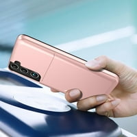 Kompatibilis a Samsung Galaxy S tokkal, pénztárca fedél hitelkártya-tartó nyílással csúszó hátsó zseb karcolásgátló