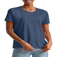 Hanes Essentials Női póló, pamut Relaxed-fit póló