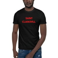 2XL Red Saint Clairsvill Rövid ujjú pamut póló Undefined Ajándékok