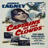 A Felhők Kapitányai James Cagney Film Poszter Masterprint