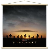 Marvel Eternals-Key Art fali poszter fa mágneses kerettel, 22.375 34