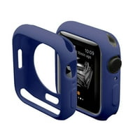 Puha szilikon lökhárító tok az Apple Watch sorozat Fedőkeretéhez az IWatch Slim TPU Lökhárítóvédőhöz