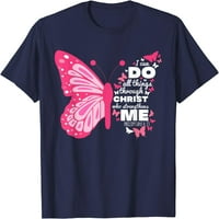 Fa pillangó Krisztus kívánság fa ajándék Női póló