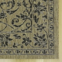 Paseo 8 '10' bézs és barna kültéri szőnyeg