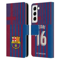 Head Case Designs hivatalosan engedélyezett FC Barcelona játékosok otthoni készlet csoport Pedri bőr könyv pénztárca