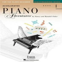 Gyorsított zongora kalandok az idősebb kezdő Sightreading, könyv