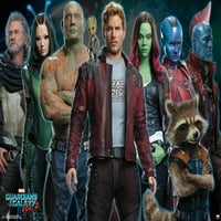 Marvel Cinematic Universe - A Galaxis Őrzői-megfélemlítő fal poszter, 22.375 34