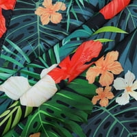 Aayomet Plus Size rövidnadrág Női Női alkalmi rövidnadrág nyári kényelmes strand rövidnadrág Elasztikus derék Virágmintás