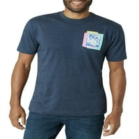 Chaps férfi grafikus személyzet -póló rövid ujjú