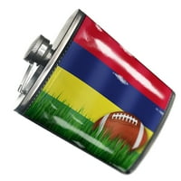 Flask futball Mauritius zászlóval
