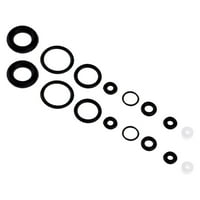 Fekete gumi O-Seal alátétek Airbrush - hoz-Fekete, AC-Fekete, AC085